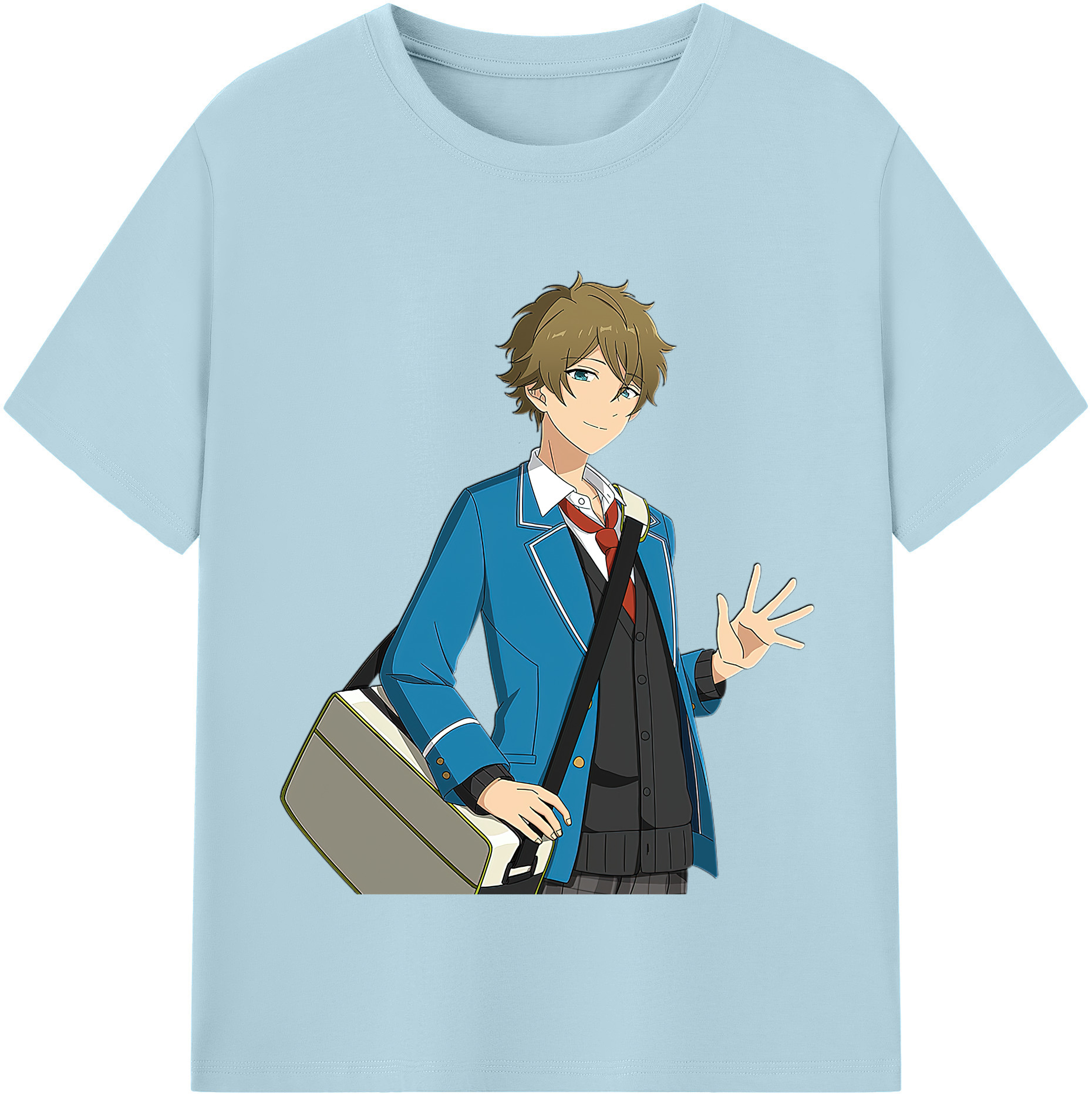 （画像用） あんさんぶるスターズ! Ensemble Stars 綿100％半袖Tシャツ（フロントプリント）